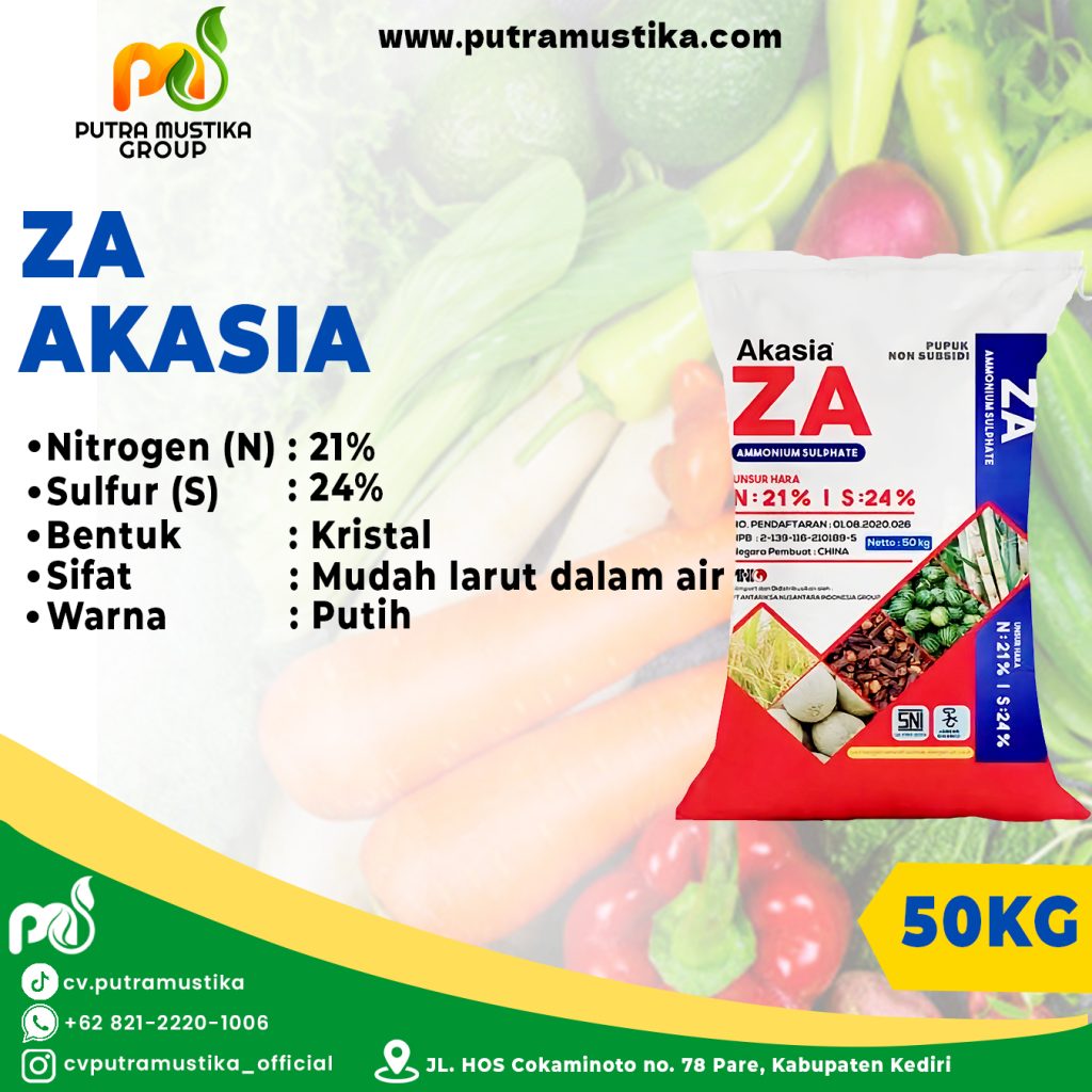 za akasia kristal